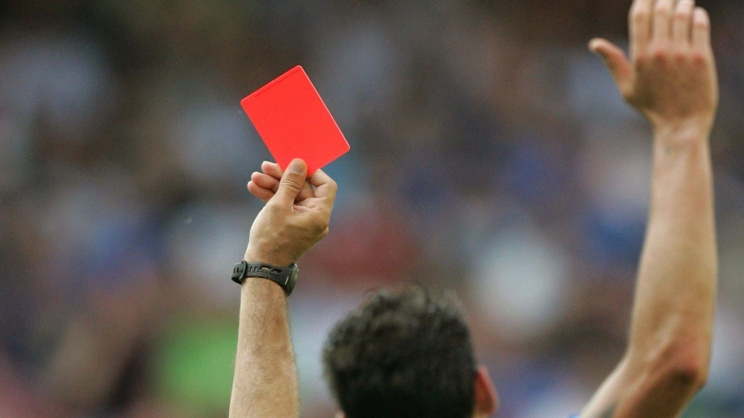 red card