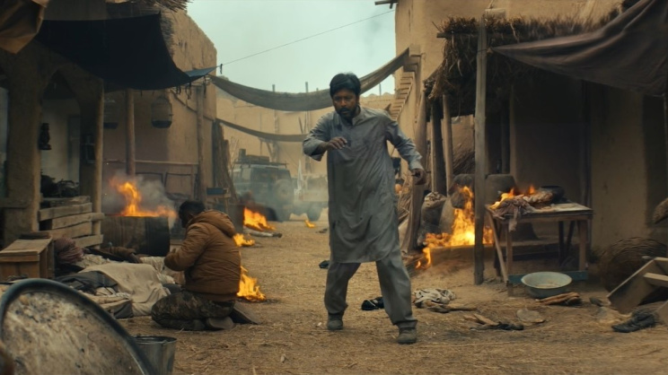 দম সিনেমার দৃশ্যে আফরান নিশো। ছবি: সংগৃহীত