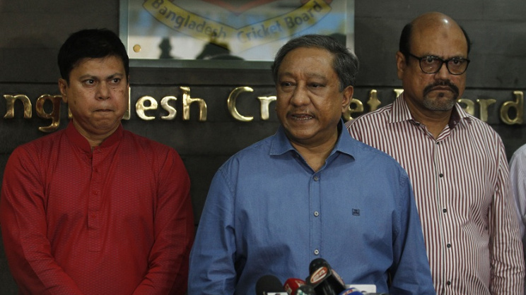 বিসিবি প্রধান নাজমুল হাসান পাপন