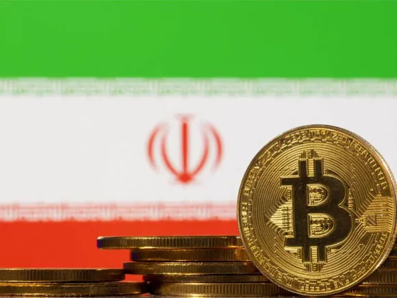 ইরানের পতাকা, বিটকয়েন ও তেল। প্রতীকী ছবি: সংগৃহীত