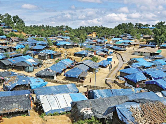 রোহিঙ্গা ক্যাম্প। ফাইল ছবি