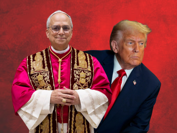 trump pope leo