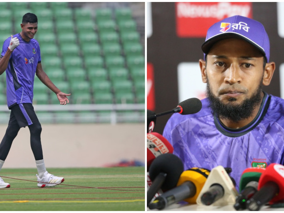Nahid Rana and Mushfiqur Rahim