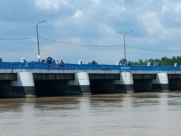 লালমনিরহাটে তিস্তার পানি