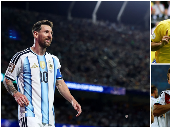 messi, klose, ronaldo
