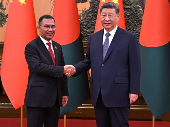 তারেক রহমান ও শি জিনপিং