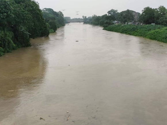 টানা বৃষ্টি ও উজানের ঢলে হবিগঞ্জে বন্যার শঙ্কা