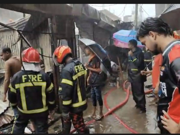 কাপাসিয়া আগুন