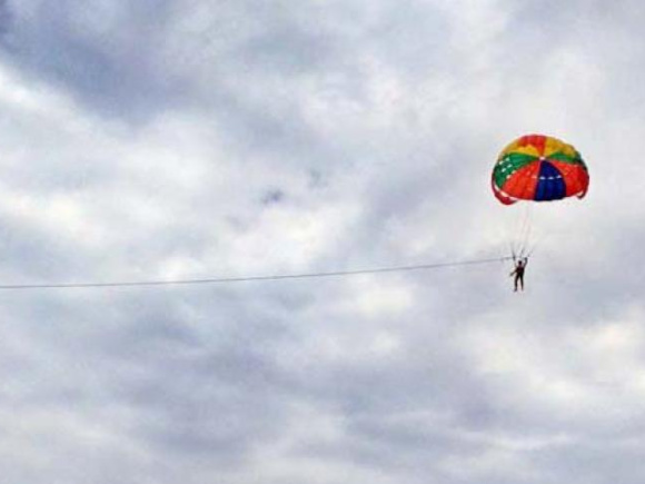 parasailing