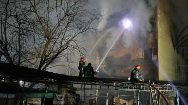 কারওয়ান বাজারে আগুন