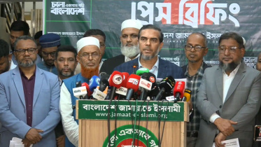 জামায়াতের সহকারী সেক্রেটারি জেনারেল এহসানুল মাহবুব জুবায়ের।