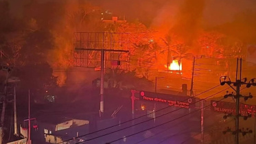 কক্সবাজারে গ্যাস স্টেশনে বিস্ফোরণ। ছবি: সংগৃহীত