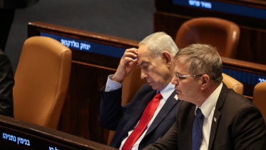 ইসরায়েলি পার্লামেন্ট নেসেটে প্রধানমন্ত্রী বেনিয়ামিন নেতানিয়াহু। ফাইল ছবি: রয়টার্স