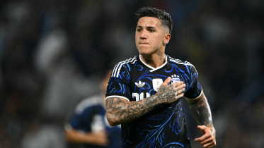 Argentina's midfielder Enzo Fernandez