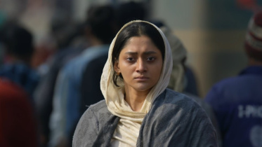 দম সিনেমার দৃশ্যে পূজা চেরী। ছবি: সংগৃহীত