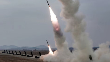 ballistic missiles towards sea