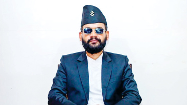নেপালের প্রধানমন্ত্রী বালেন শাহ। ছবি: এএফপি