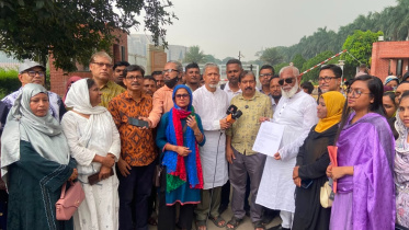 প্রেস ব্রিফিংয়ে বক্তব্য রাখেন রাষ্ট্র সংস্কার আন্দোলনের সভাপতি হাসনাত কাইয়ূম। ছবি: সংগৃহীত