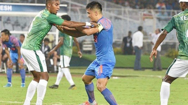 Sunil Chetri & Jamal  Bhuyan 