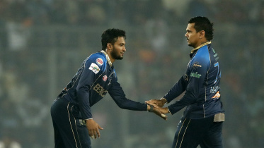 Shakib Al Hasan and Sunil Narine