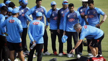 Bangladesh Team Practice 