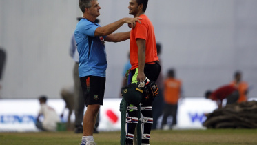 Steve Rhodes & Shakib Al Hasan