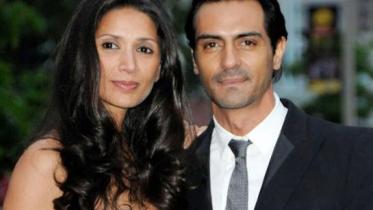 Arjun Rampal and Mehr Jesia