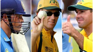 sachin and  mcgrath and ponting