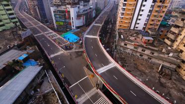 Moghbazar-Malibagh Flyover in Dhaka.JPG