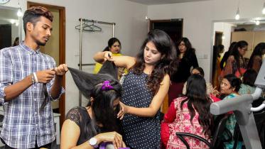 Hairstyling competition