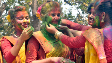 Holi festival in West Bengal