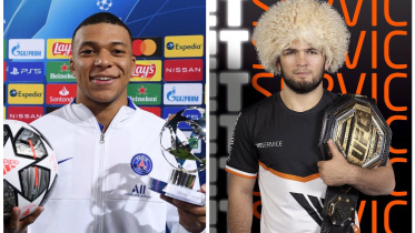 khabib and mbappe
