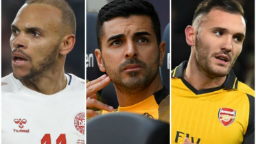 martin braithwaite and angel rodriguez and lucas perez