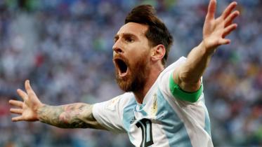 দ্বিতীয় রাউন্ডে আর্জেন্টিনা