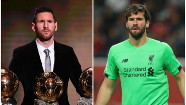 messi and alisson