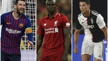 messi mane and ronaldo