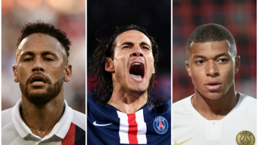 neymar mbappe cavani