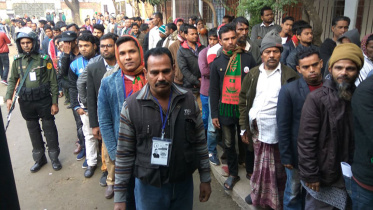 একাদশ জাতীয় সংসদ নির্বাচনের ভোটগ্রহণ শুরু