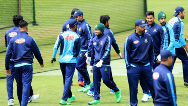 Bangladesh Cricket Team Practice 