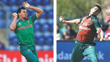 Rubel Hossain and Taskin Ahmed