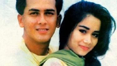 Salman Shah and wife Samira