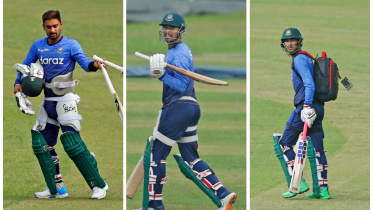 Litton Das, Soumya Sarkar & Naim Sheikh 