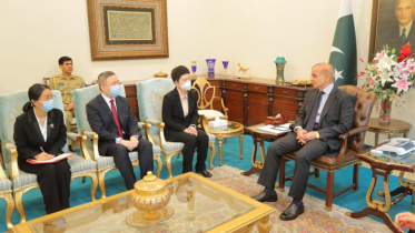 Shahbaz meeting Chinese delegates