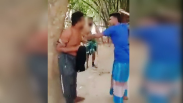 গাছে বেঁধে নির্যাতন