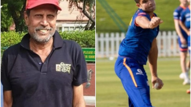 Kapil Dev & Arjun Tendulkar