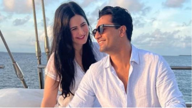 সম্প্রতি মালদ্বীপে বেড়াতে গিয়েছিলেন বলিউডের তারকা জুটি ভিকি কৌশল ও ক্যাটরিনা কাইফ। ছবি: ভিকির ইন্সটাগ্রাম থেকে সংগৃহীত