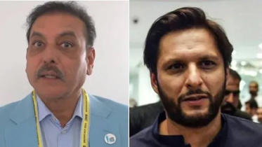 ravi shastri & shahid afridi