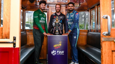 Kane Williamson, Babar Azam & Nurul Hasan Sohan