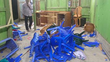 পটুয়াখালীতে জেলা বিএনপির অফিস ভাঙচুর