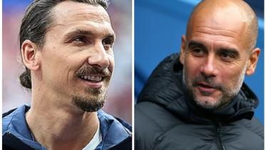 pep guardiola & zlatan ibrahimovic